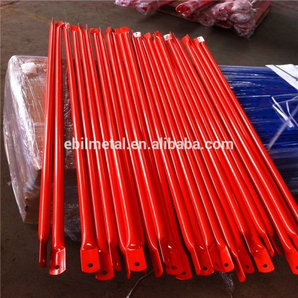 convenient disassembly stacking frame racks for warehouse storage