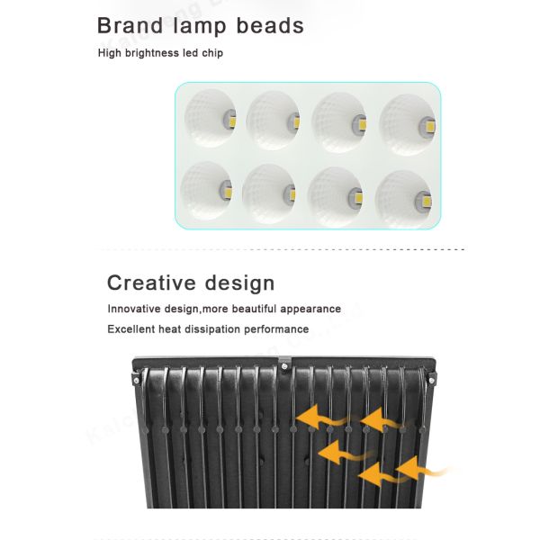 High Brightness IP65 20000lm Outdoor LED Floodlight