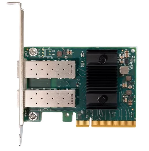 Quality MCX631102AS-ADAT Network Interface Card with 25GbE Dual-Port SFP28 and PCIe 4.0 x8 Support for High-Speed Server Applications for sale