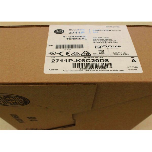 Quality Allen Bradley 2711P-K6C20D8 2711P-K6C20D9 AB Panelview Plus 6 Graphic Terminal Module for sale
