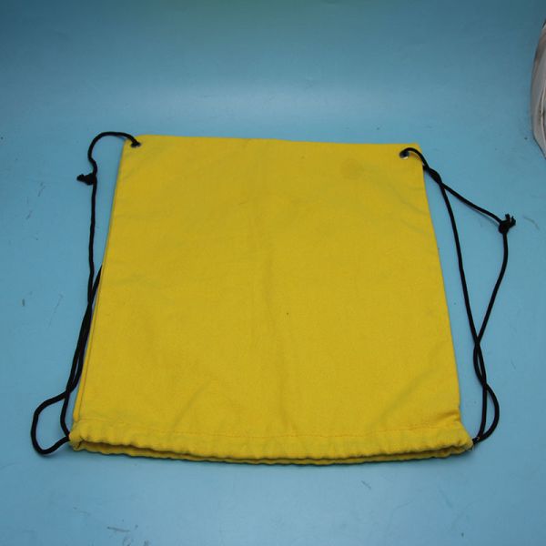 34 X 45cm Canvas Packaging Drawstring Bag Logo Printing For Shoes Package