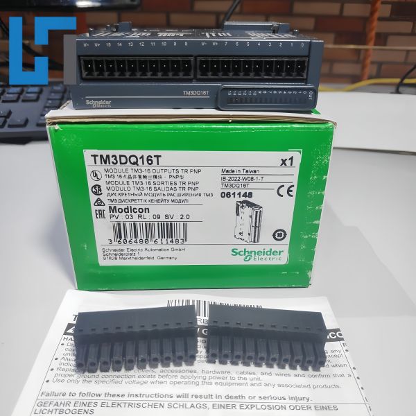 Quality TM3DQ16T Schneider Discrete Output Module New Original TM3 Series Plc Programming Controller Module for sale