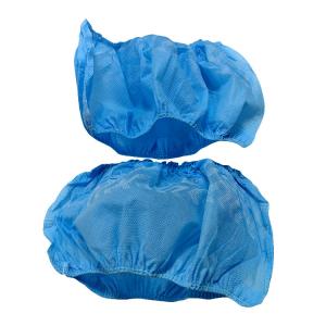  Anti Skid Disposable Non Woven Shoe Cover Thickened Full Elastic Printing Manufactures