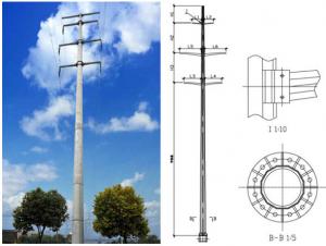  Self Supporting Galvanized Electric Transmission Tower 30m Distribution Manufactures