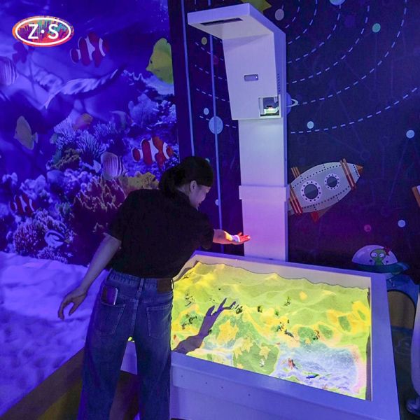  3800 Lumen AR Sandbox Kinect Sensor Augmented Sand Table Immersive Learning Manufactures