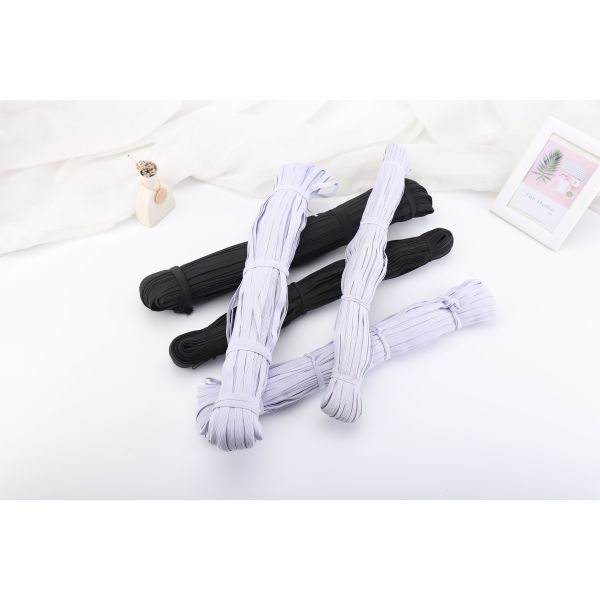 Quality Elastic Bands for Sewing White Flat Elastic String Heavy Stretch for sale