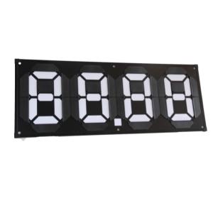 China Translucent Type 7 Inch Mechanical Flip Price Signs Gas Station Display 888.88 on sale