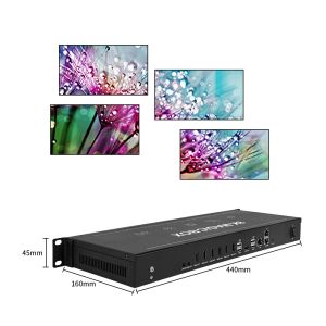 PIP Point To Point Art Video Wall LCD LED Video Wall Processor With PC control