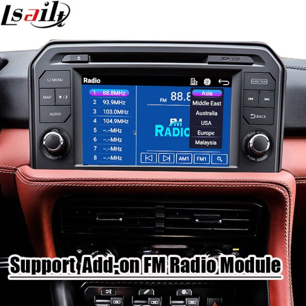 Wireless Apple Carplay Interface for GT-R GTR 2017+ Integrated Android Auto, Bluetooth, WiFi, YouTube Music