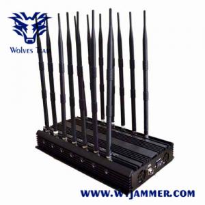  14 Antennas WiFi Mobile Phone Signal Jammer 50 Meters Manufactures