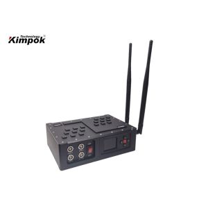 FPV UAV Data Link , Duplexer VHF UHF Defence COFDM Wireless Video Transmitter