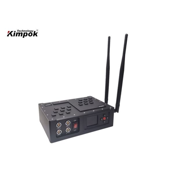 1-3W IP Mesh TDD Transceiver COFDM Bidirectional Portable Radio Downlink Uplink