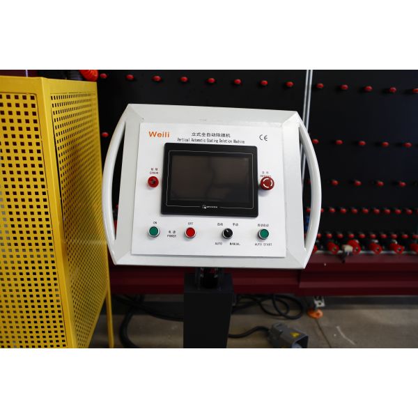Vertical Double Glazing Glass Machine With Four Axis Servo Control System
