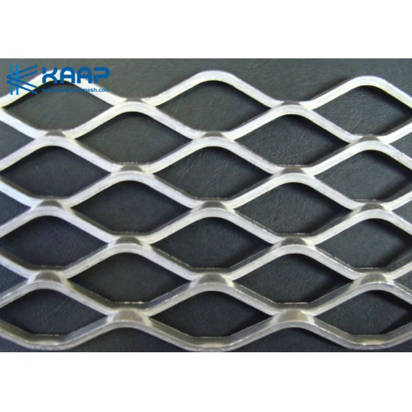 Expanded Diamond Perforated Construction Wire Mesh Enduring Custom Surface