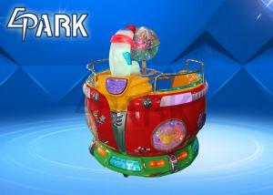  2 Players Rotating Kiddy Ride Machines / Amusement Park Equipment Wing Car Games Manufactures