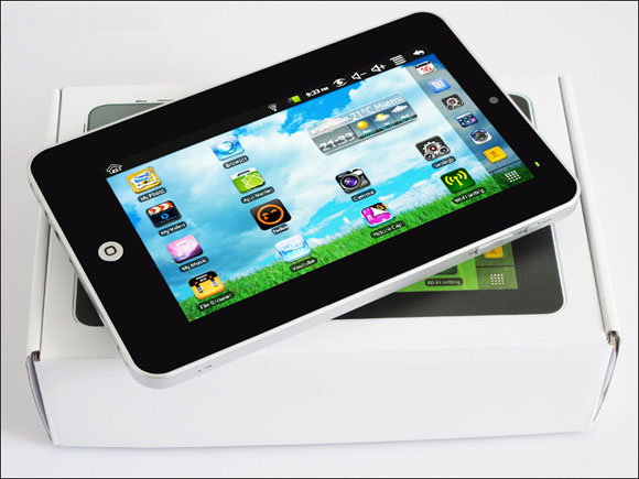 7" MID 256MB 800*480 Touch Screen TFT Lcd Google Android 2.2 With External Flash