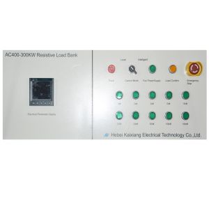 300 KW Variable Resistive Load Bank Continuous Working With 3 Phase 4 Wire