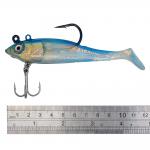 110mm 45g Soft Silicone Tiddler Fish Bait Saltwater Freshwater Artificial