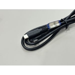 USB Type-C to USB Type-C Right-Angle Power & Data Cable Connector