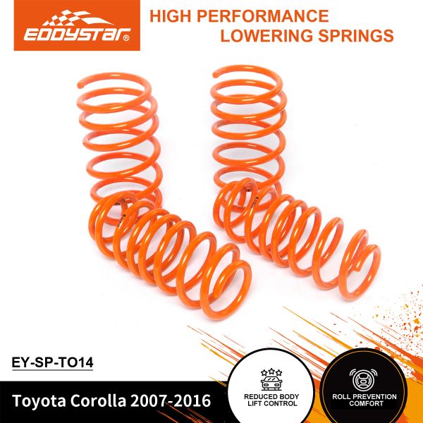 Quality EDDYSTAR Precision Engineered Rust-resistant Lowering Springs with Intermediate Installation for Enhanced Performance for sale
