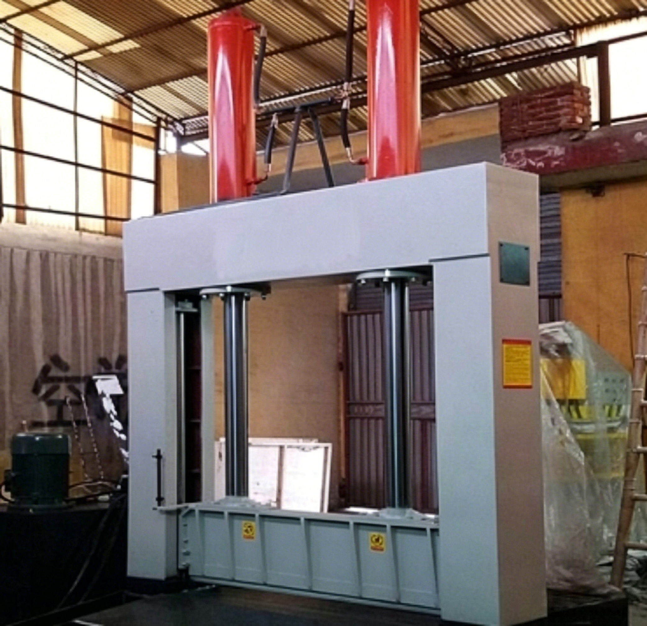 Rubber cutting machine production line