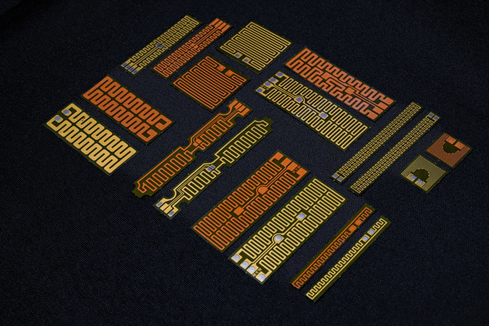 FPCB - BARE - Heating wire Flexible PCB With single-sided board For Healthcare