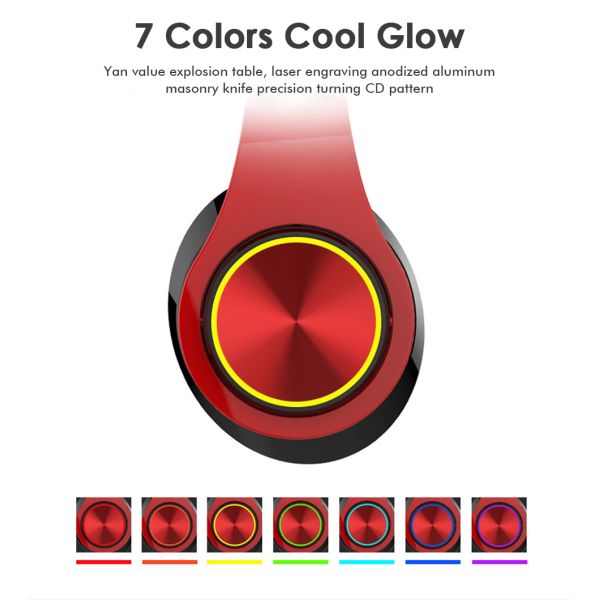 Wireless Headphones Bluetooth Earphone Foldable Adjustable Handsfree Headset with MIC for samsung xiaomi mobile phone