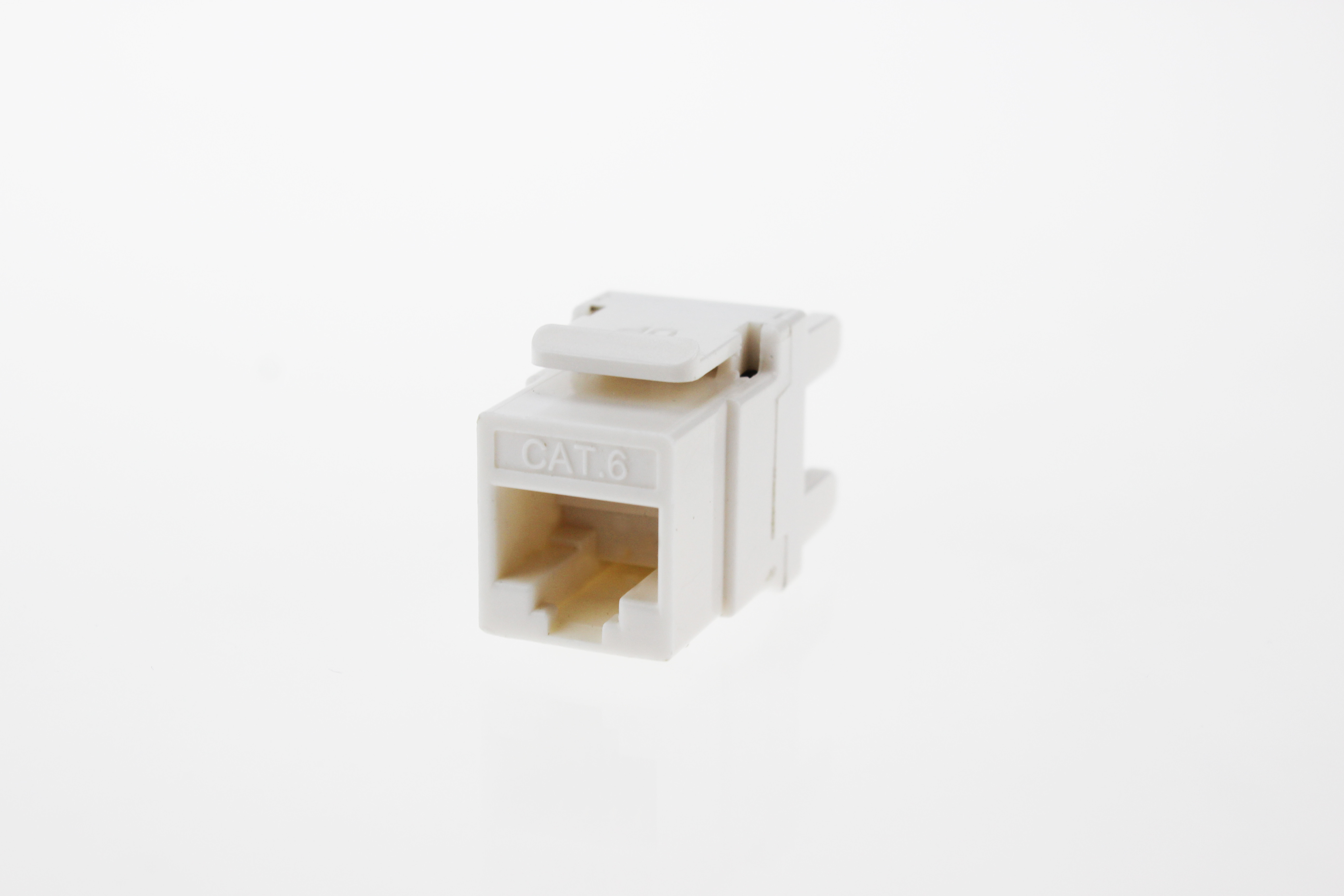 110 IDC 180 Degree Tooless Type Ethernet Cat6 UTP Keystone Jack