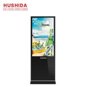 Full HD IR Touch Display IPS Monitor 350cd/㎡ Brightness Floorstanding Type
