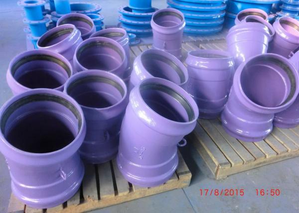 Quality PVC Pipe Double Socket Fusion Bonded Epoxy Bend Elbow Equal Round Shape for sale