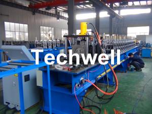  Storage Pallet Shelving and Racking Upright Roll Forming Machine for 80 / 90 / 100 / 120mm Upright Rack Profiles Manufactures