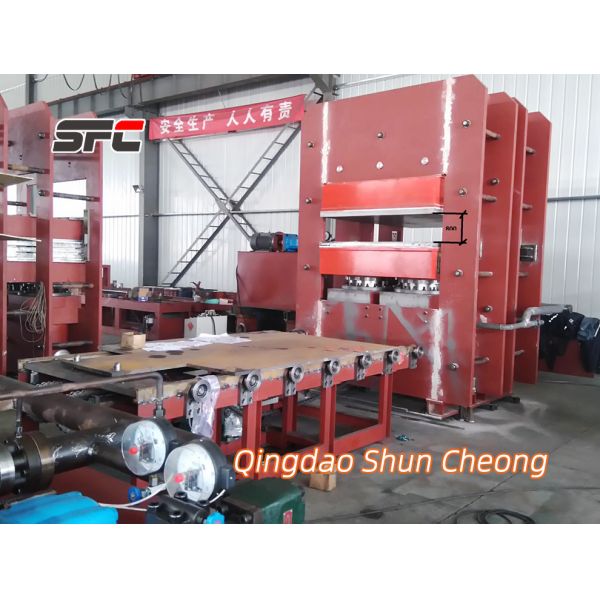 CE/ISO9001 Certified Curing Press Machine with Multiple Working Layers and High Pressure Capacity for Rubber Vulcanizing
