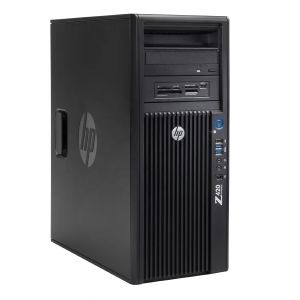Durable Hp Z420 Workstation with Intel® Xeon® Processor E5 and 8 DIMM slots