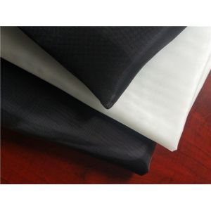 Plain Weave Polyester Screen Printing Mesh , White Yellow Screen Fabric Mesh
