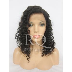 China Full Lace Wig/Human Hair Wig/Brazilian Virgin/Unprocessed Deep Wave on sale