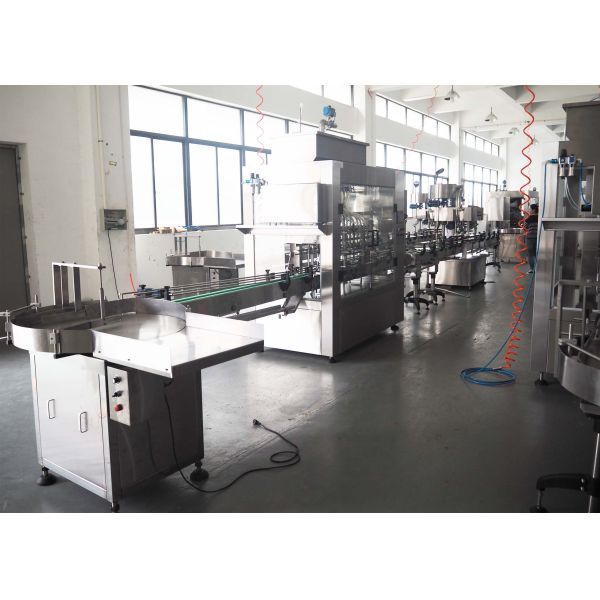 Multifunctional Glass Cleaner Liquid Soap Filling Machine Automatic Liquid Filling Line