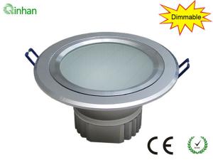  4&quot; Warm white 560Lm / 7W / 180 degree dimmable LED downlights for supermarket, dining-room,2 years warranty Manufactures