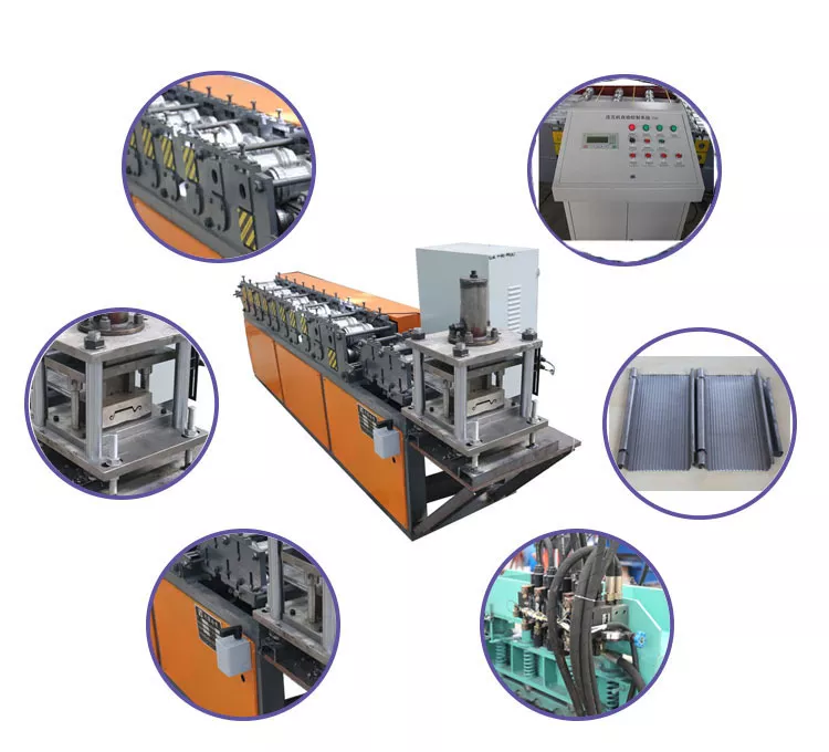 Galvanized Steel Roller Shutter Door Machine For Industrial Plants Construction