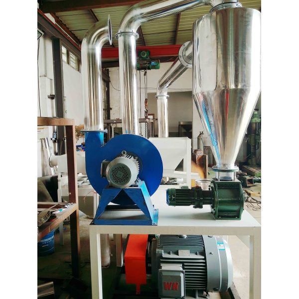 Fully Sealed Plastic Pulverizer Machine Automatic Double Shaft PET600
