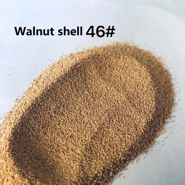 Walnut Shell Blasting Media Ground Walnut Shells Abrasive Powder for Hardware Grinding and Polishing