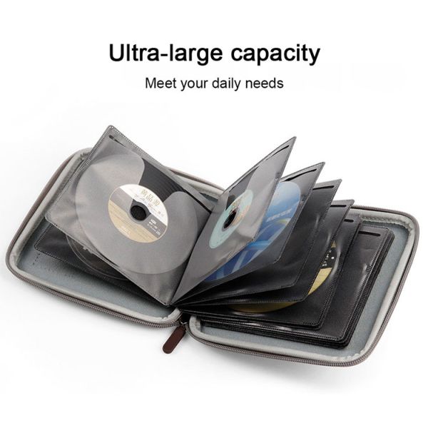 Mini EVA Tool Case / Hard Shell Water - Proof Car CD Storage Bag