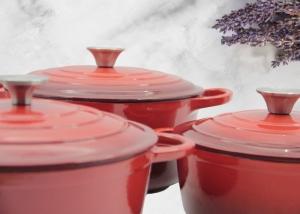  Enamel Cast Iron Casserole Cast Iron Stew Pot For Kitchenware Manufactures
