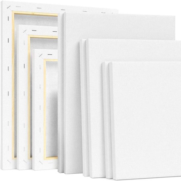 Quality Acid Free Acrylic Priming Stretched Canvas with Medium Texture and Sturdy Kiln-dried Sweden Spruce Frame for sale