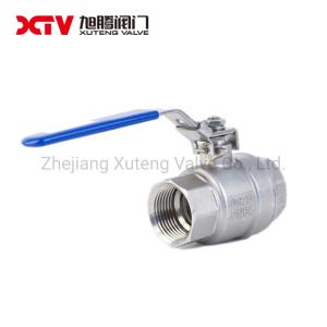  Industrial Stainless Steel Threaded Full Bore and Reduce Bore 1PC/2PC/3PC Ball Valve Manufactures