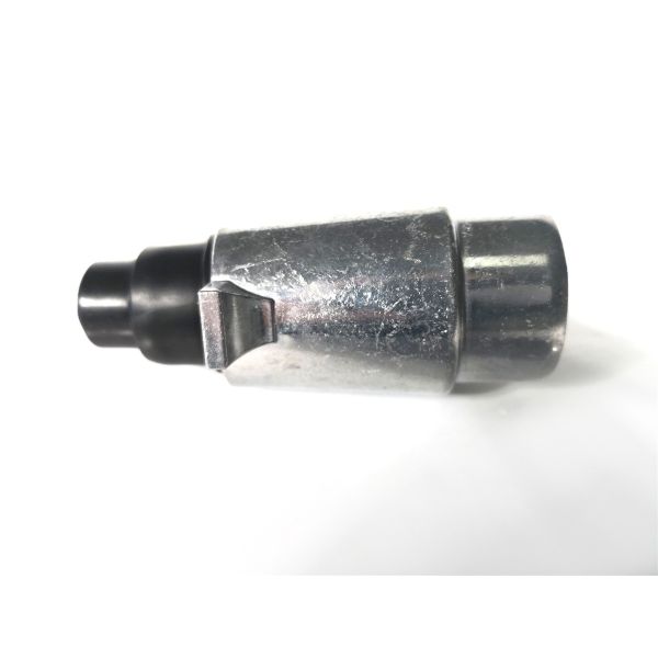 Silver European Trailer Plug Trailer Light Plug Connect With 7 Pole Socket