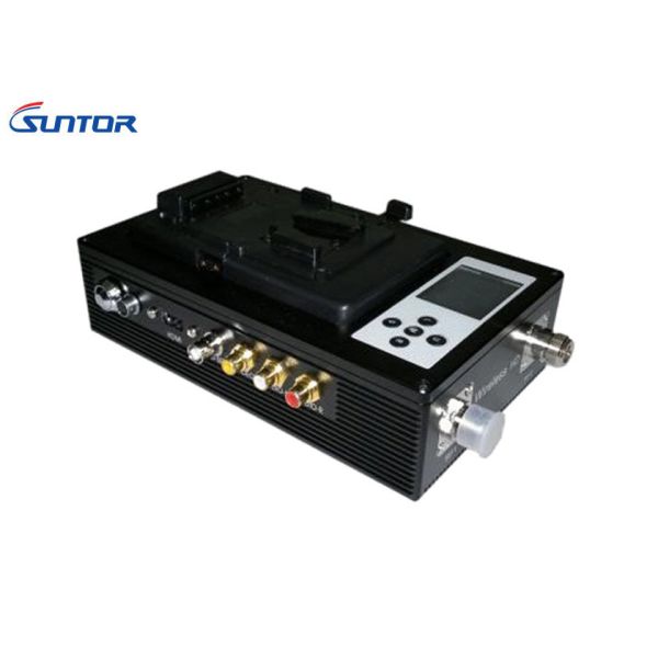 Quality LCD  Man - Pack Cofdm Video Transmitter System , Can Through Wall for sale