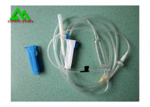  Sterilized Disposable Infusion Set , ISO Standard Medical Infusion Set With Needle Manufactures
