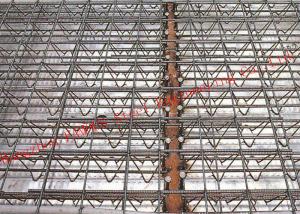 Galvanized 11.8m Metal Floor Decking HRB500E Reinforced Steel Bar Truss , 0.5mm Concrete Floor Decking Manufactures