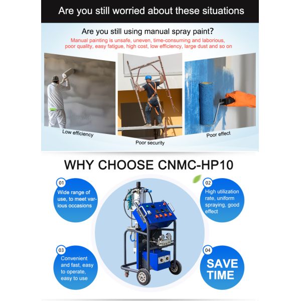 CNMC-HP10 Polyurethane foam sprayer