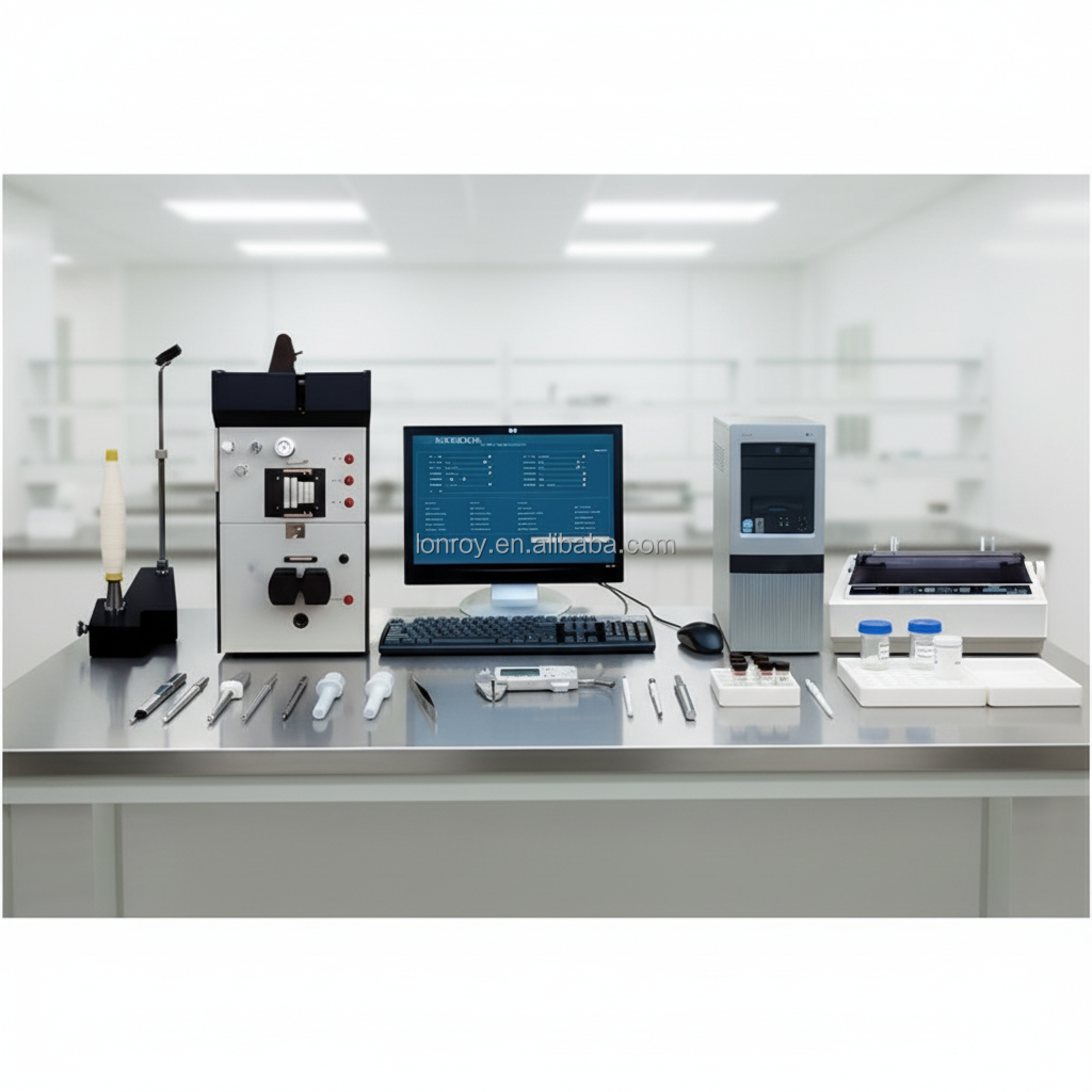 Capacitive Type Yarn Evenness Tester Laboratory Fine Yarn Linear Density Unevenness Test Machine Wool Evenness Test Equi